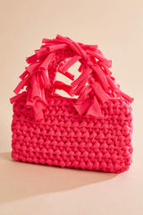 bright pinata knit pouch bag Versona Sale