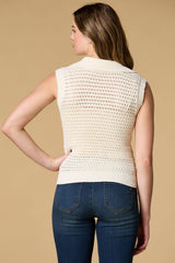 pearl crush quarter zip vest Versona Sale