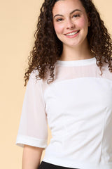 sheer and dear top Versona Sale