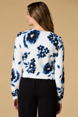 pretty pansy cardigan Versona Sale