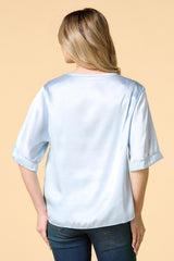 smooth it over satin top Versona Sale