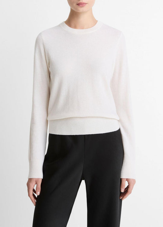 VINCE Cashmere Crew Neck Sweater in Crew Neck