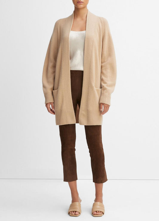 VINCE Cashmere Open-Front Cardigan in Cardigans