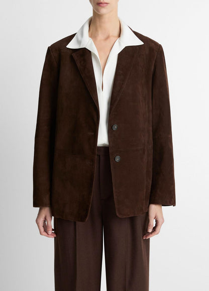 VINCE Suede Blazer in Blazers