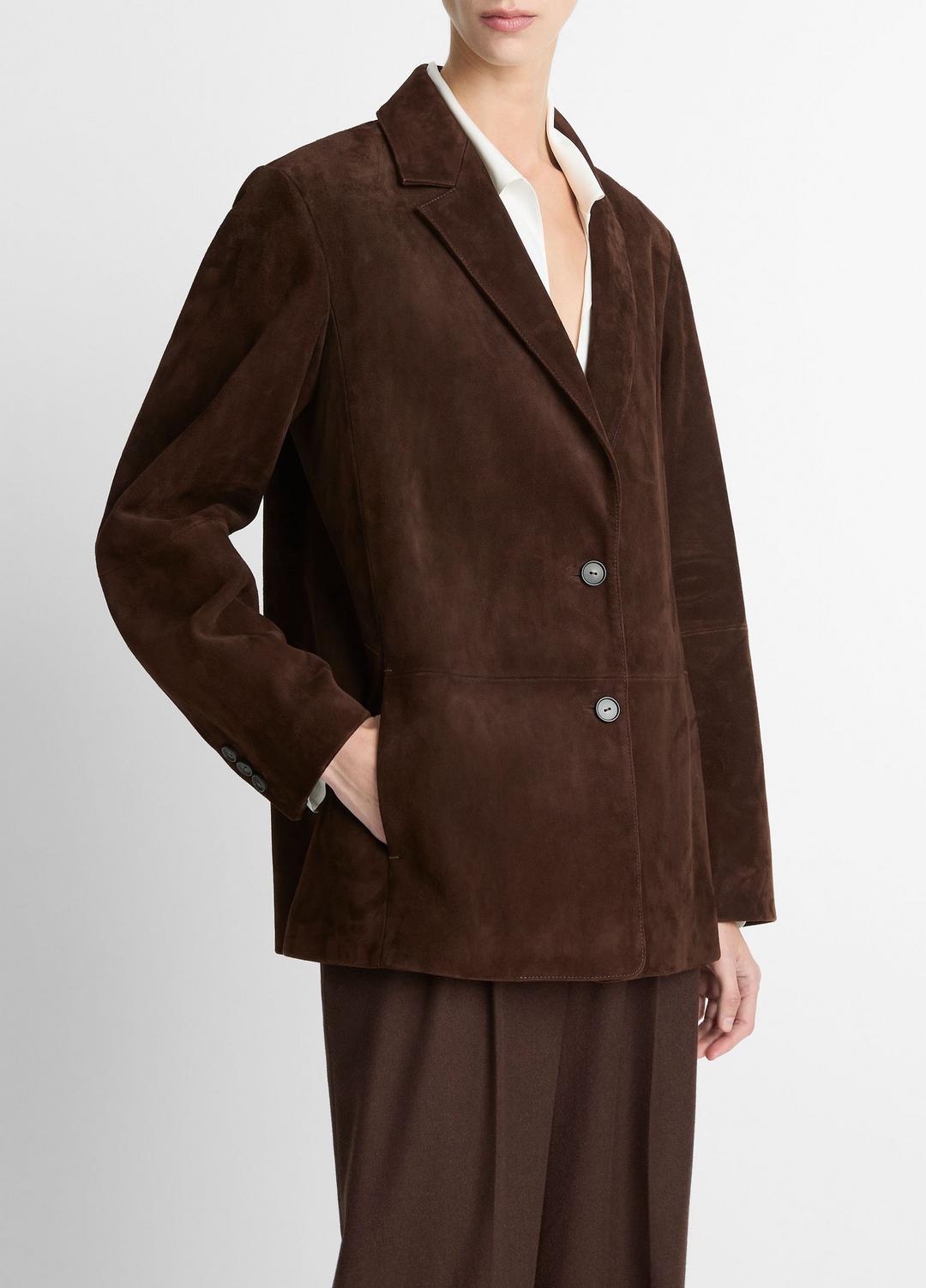 VINCE Suede Blazer in Blazers