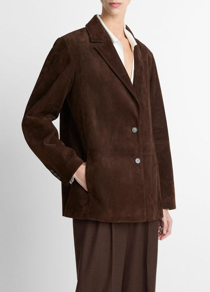 VINCE Suede Blazer in Blazers