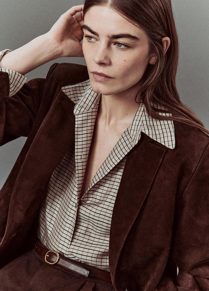 VINCE Suede Blazer in Blazers