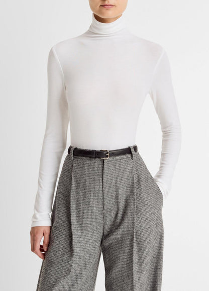 VINCE Essential Long-Sleeve Turtleneck Top in Long Sleeve