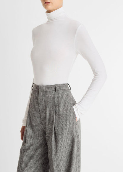 VINCE Essential Long-Sleeve Turtleneck Top in Long Sleeve
