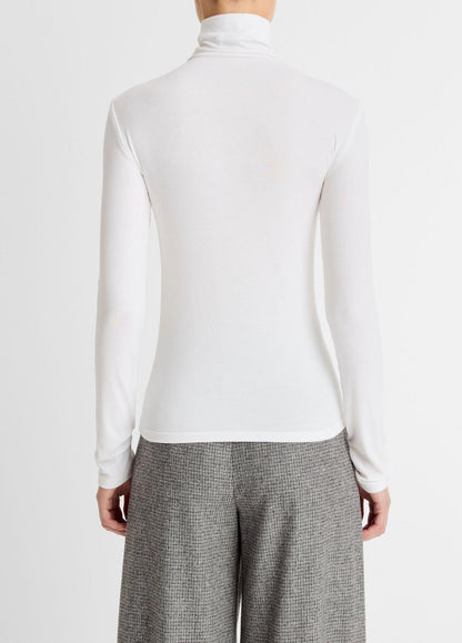 VINCE Essential Long-Sleeve Turtleneck Top in Long Sleeve