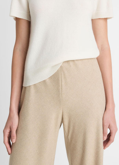 VINCE Italian Wool-Blend High-Waist Bias Pant in Trousers