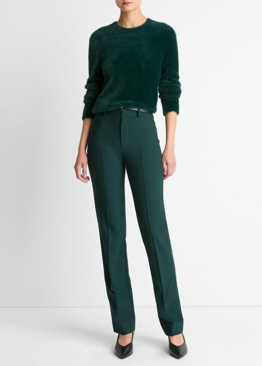 VINCE Cotton-Blend Slim Cigarette Pant in Trousers