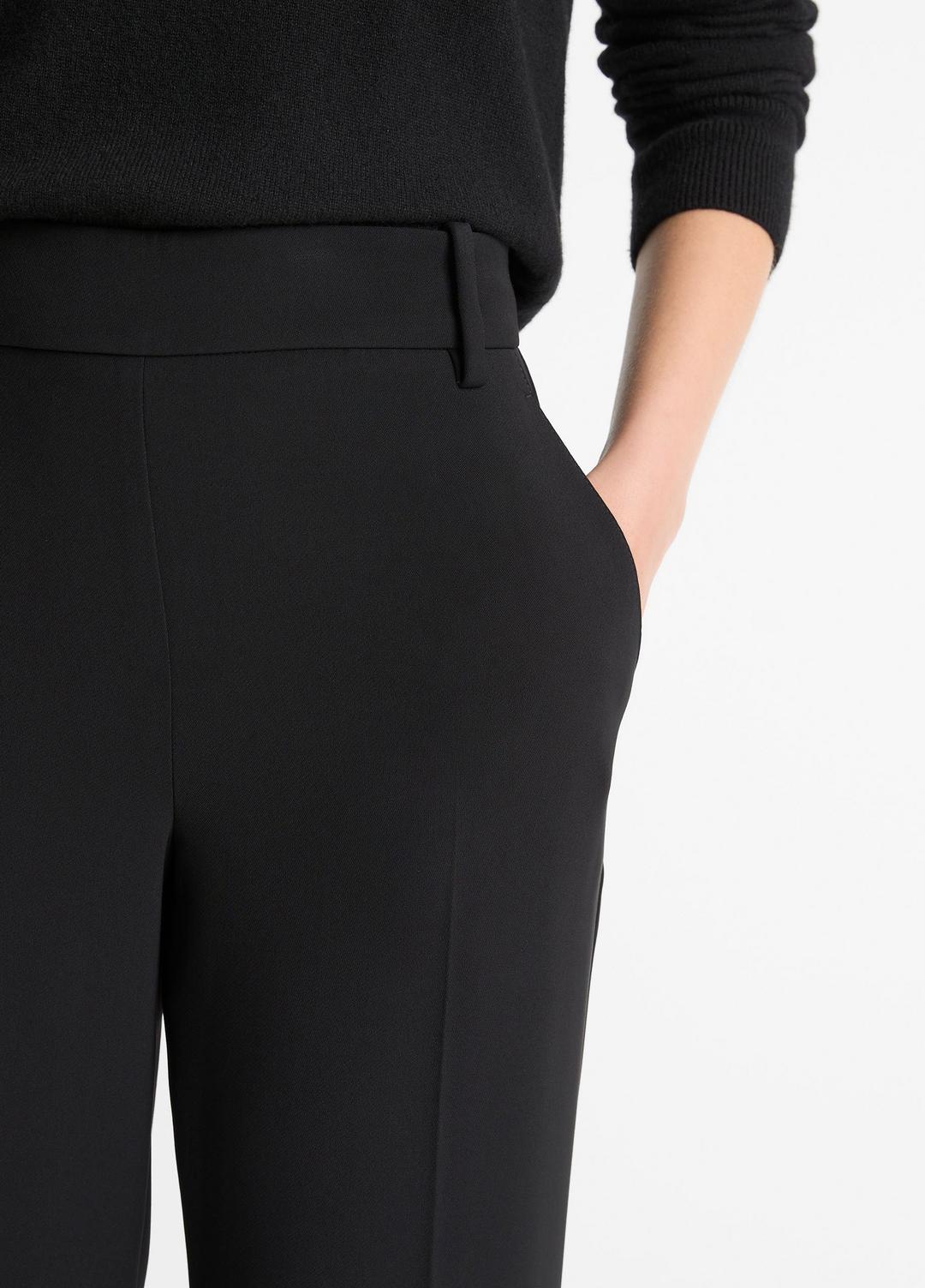 VINCE Crepe Tapered Pull-On Pant in Trousers