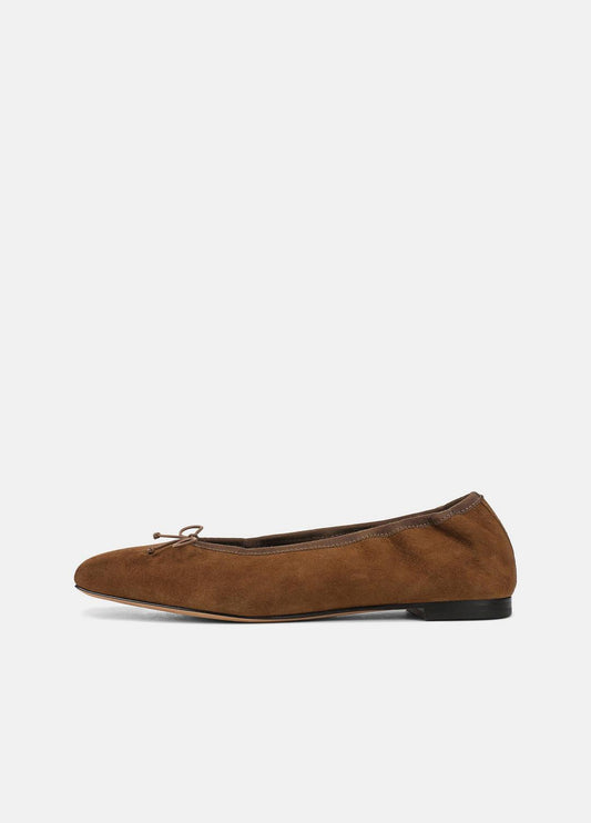 VINCE Darla Suede Ballet Flat in Loafers & Flats