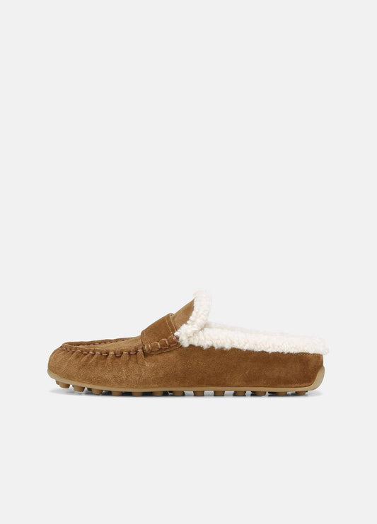 VINCE Berkley Shearling Driving Mule in Loafers & Flats