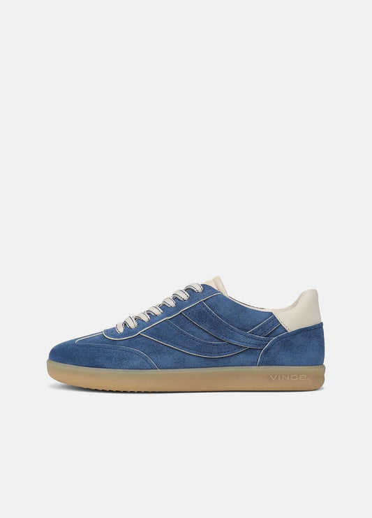 VINCE Oasis Contrast-Edge Suede Sneaker in Sneakers