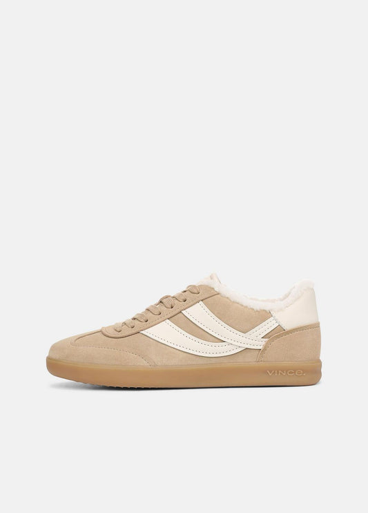 VINCE Oasis Suede & Shearling Sneaker in Sneakers
