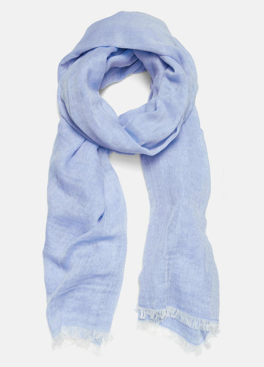 VINCE Cotton Gauze Bi-Color Scarf in Scarves & Hats