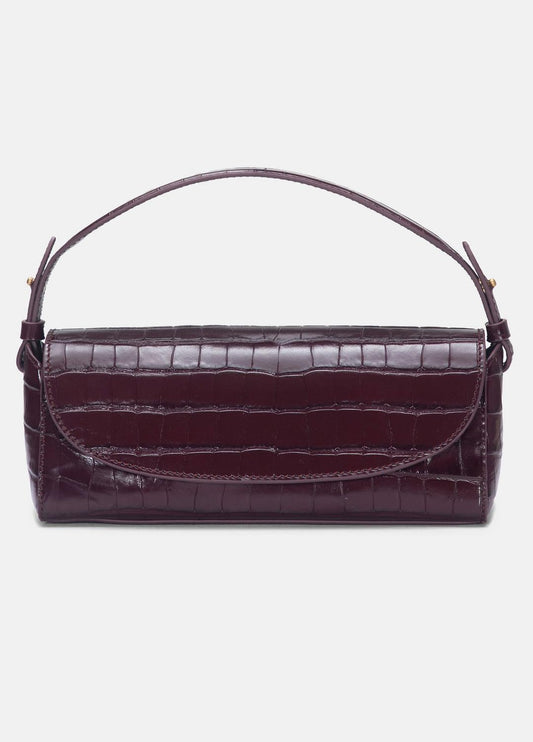 VINCE Sabrina Croc-Embossed Leather Mini Top-Handle Bag in Handbags