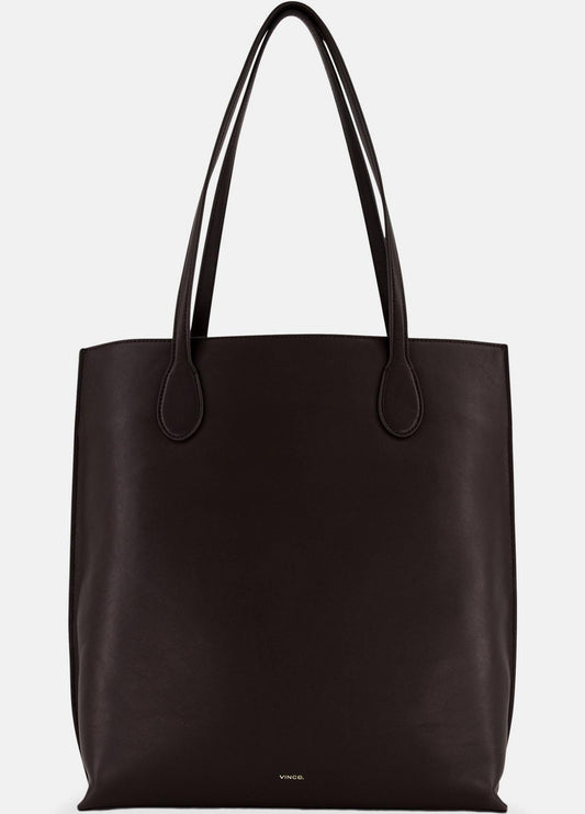 VINCE Athene Nappa Leather Tote in Handbags
