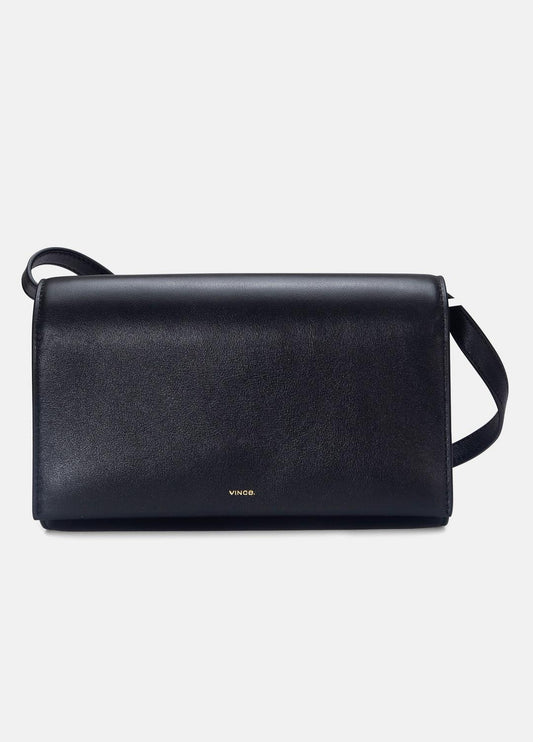 VINCE Leather Crossbody Wallet in Handbags