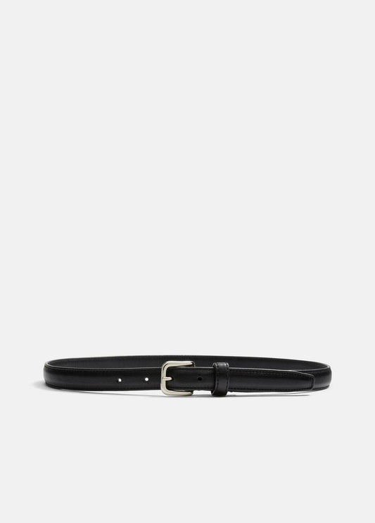 VINCE Women's Skinny Leather Belt in Accessories