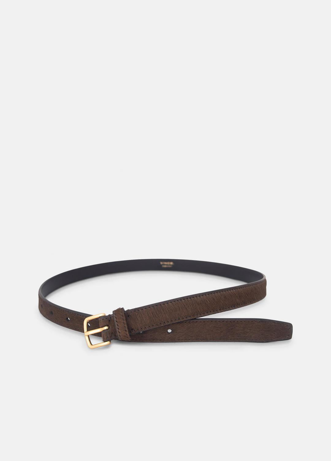 VINCE Women's 20mm Calf Hair Belt in Belts