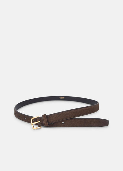 VINCE Women's 20mm Calf Hair Belt in Belts