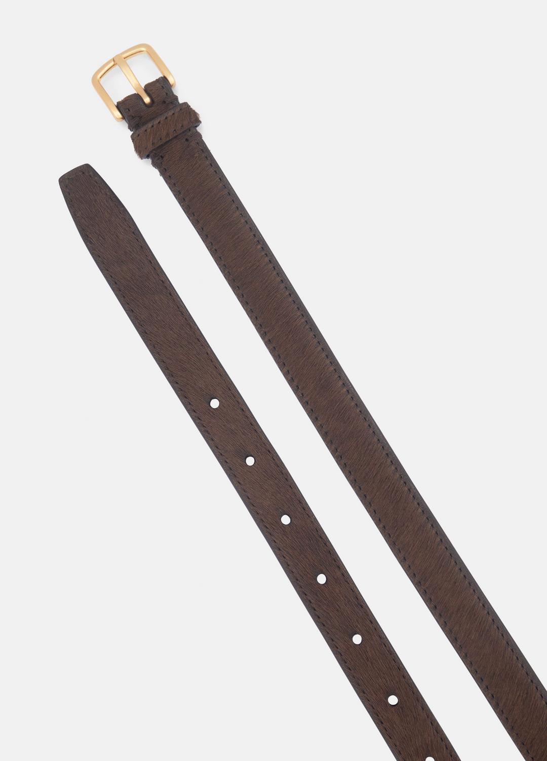 VINCE Women's 20mm Calf Hair Belt in Belts