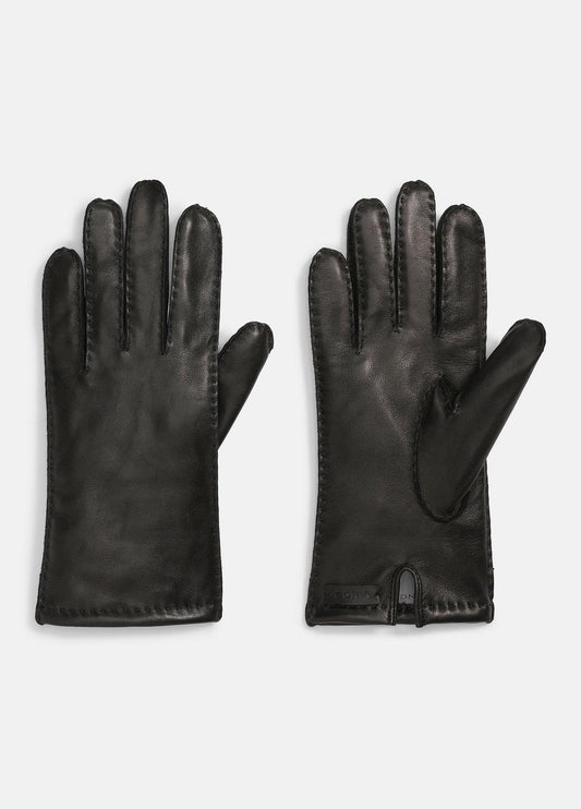 VINCE Cashmere-Lined Leather Driving Glove in Gloves