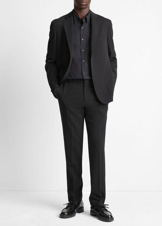 VINCE Stretch-Wool Classic Pant in Trousers