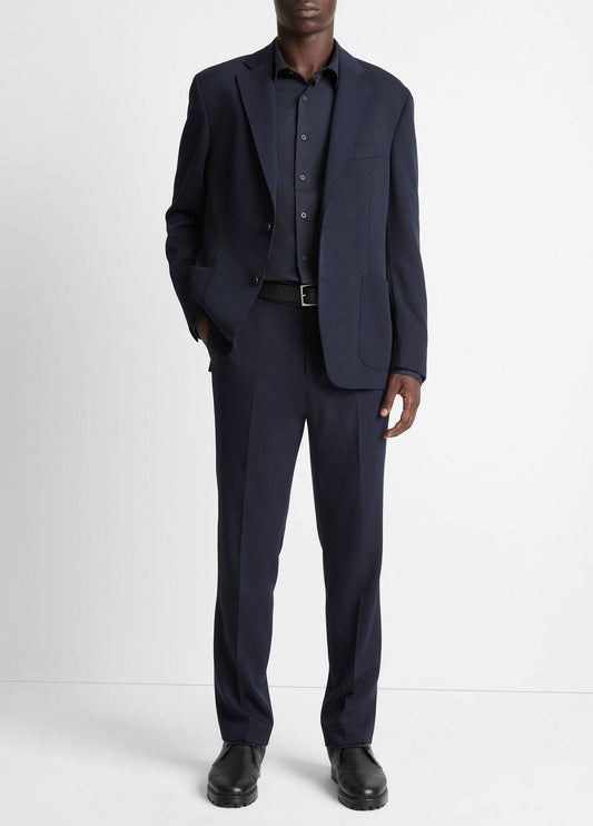 VINCE Stretch-Wool Classic Pant in Trousers