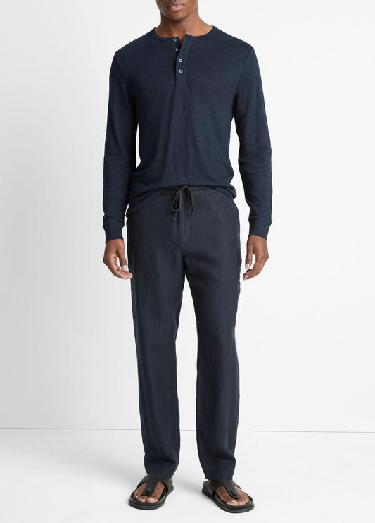 VINCE Lightweight Hemp Pant in Trousers