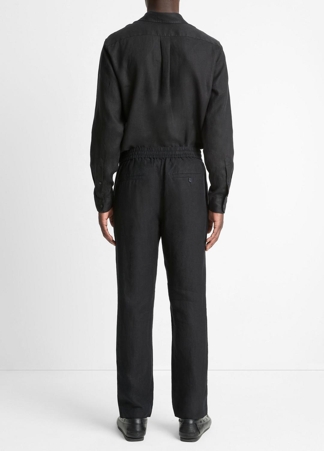 VINCE Lightweight Hemp Pant in Trousers