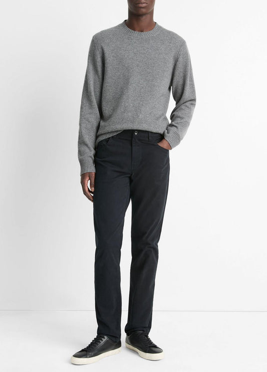 VINCE Dylan Slim 5-Pocket Peached Stretch-Cotton Pant in Trousers