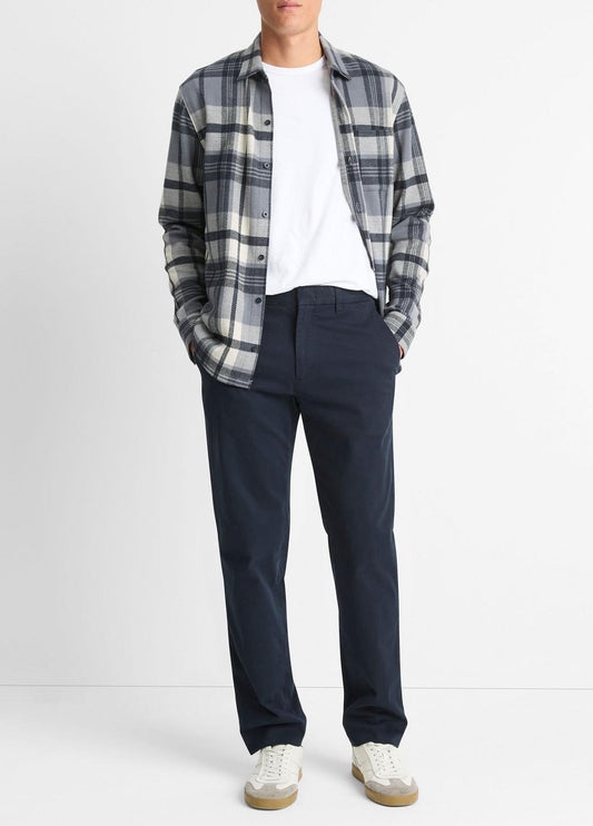 VINCE Owen Athletic Stretch-Cotton Pant in Trousers