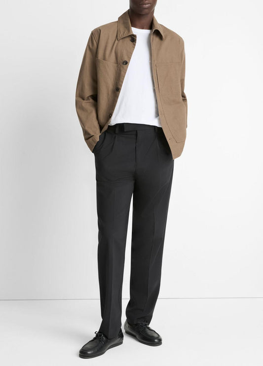VINCE Louie Relaxed Pleated Trouser in Trousers