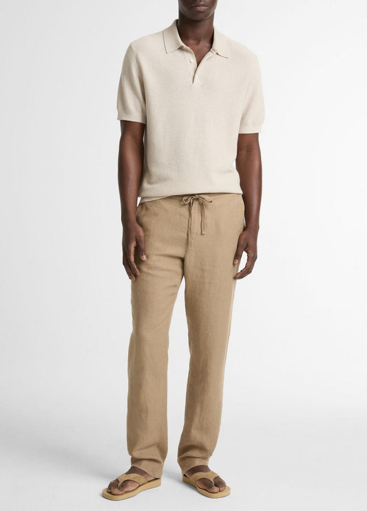 VINCE Lightweight Hemp Pant in Trousers