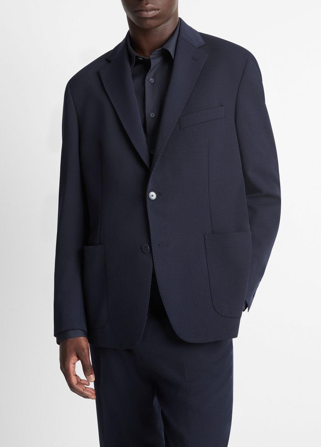 VINCE Stretch-Wool Relaxed Sport Coat in Blazers