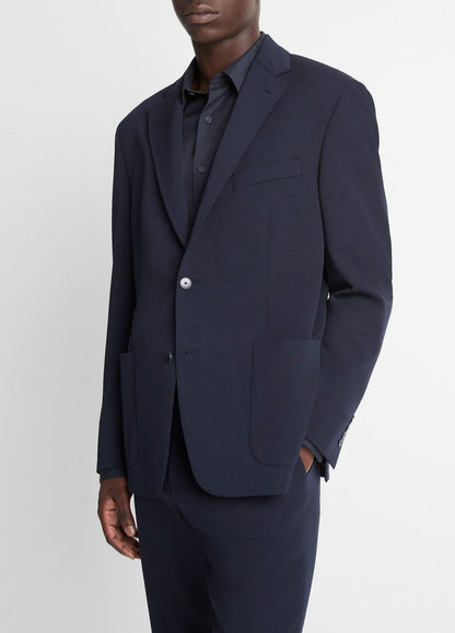 VINCE Stretch-Wool Relaxed Sport Coat in Blazers