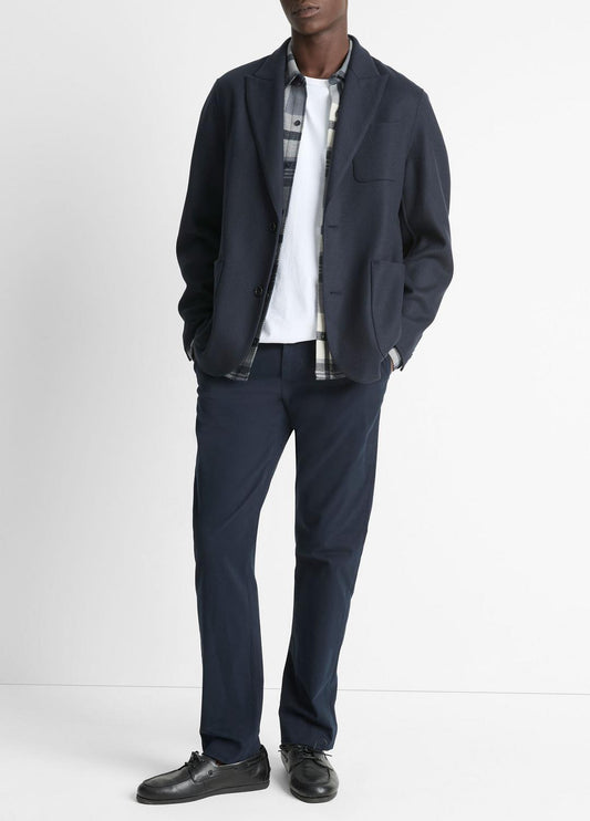 VINCE Italian Splittable Wool-Blend Blazer in Jackets & Outerwear