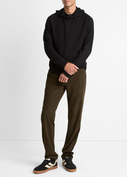 VINCE Featherweight Merino Wool-Cashmere Hoodie in Sweatshirts & Hoodies