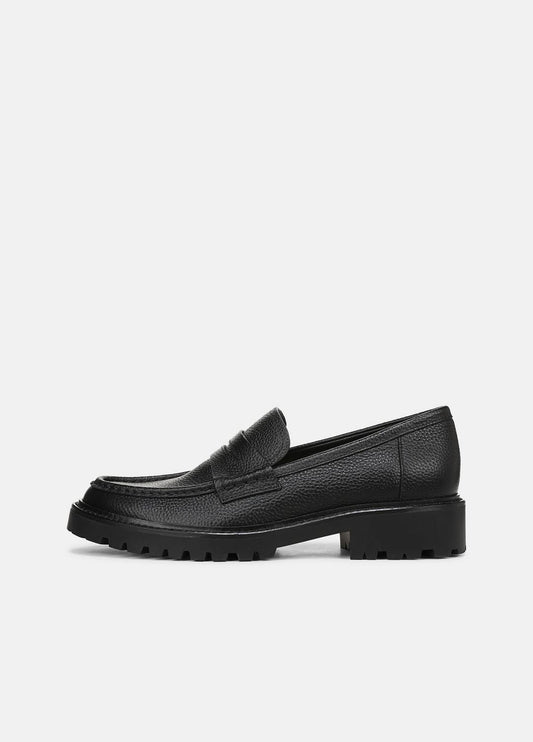 VINCE Delmore Leather Lug-Sole Loafer in Loafers