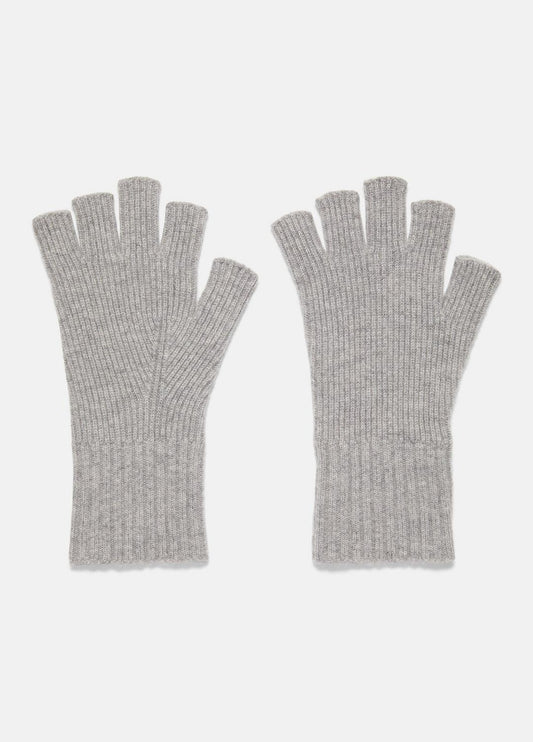 VINCE Wool-Cashmere Rib-Knit Fingerless Glove in Gloves