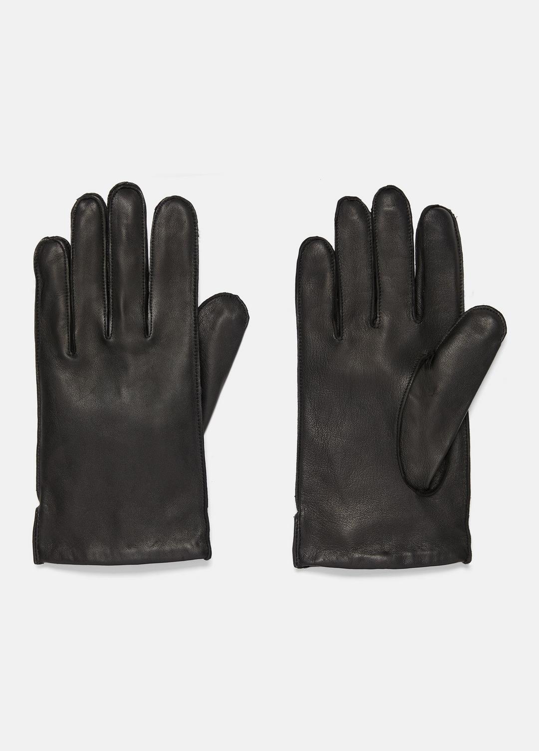 VINCE Classic Cashmere-Lined Leather Glove in Gloves