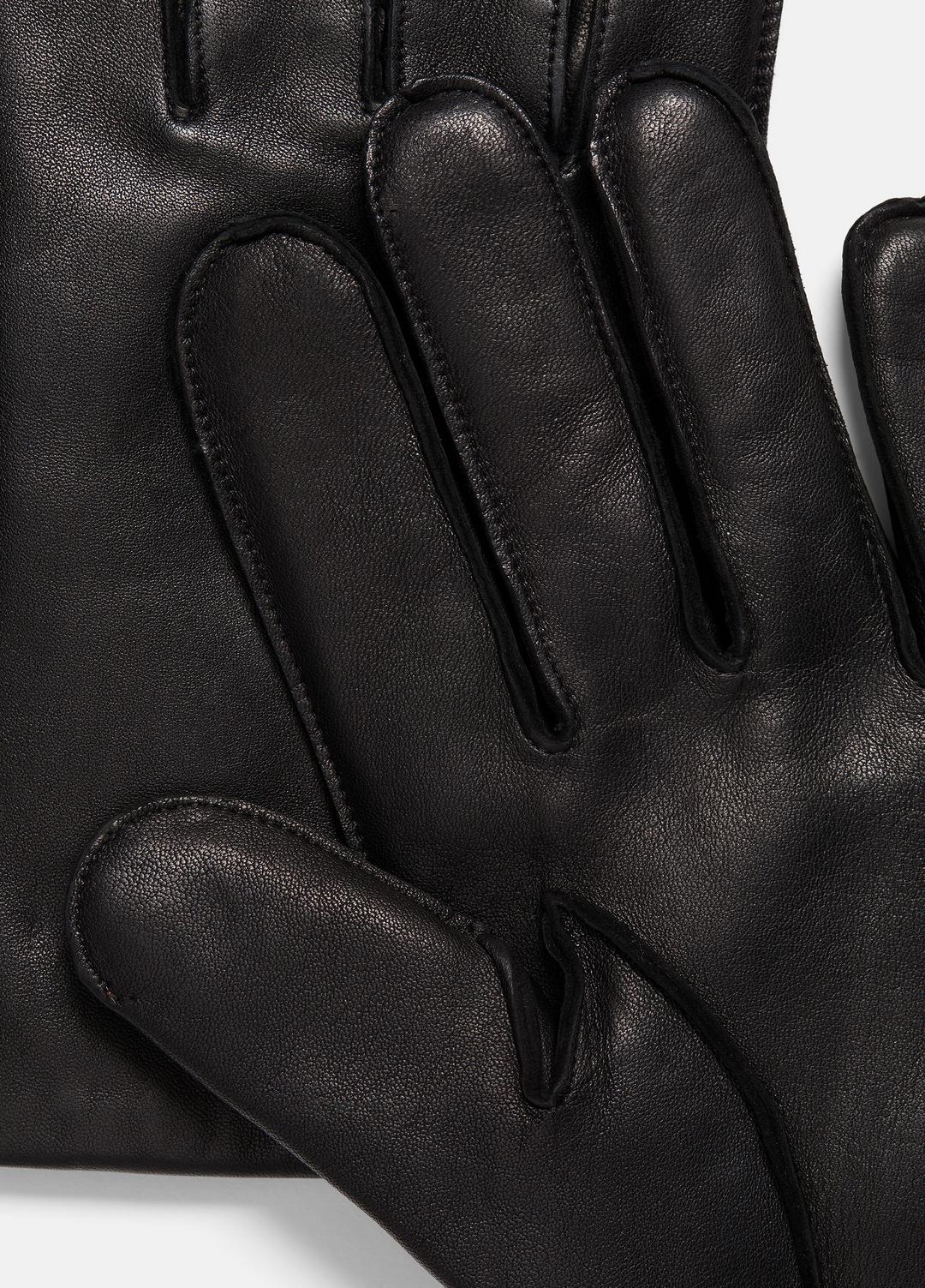 VINCE Classic Cashmere-Lined Leather Glove in Gloves
