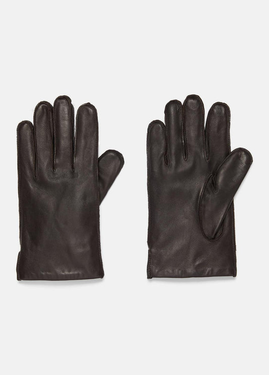 VINCE Classic Cashmere-Lined Leather Glove in Gloves