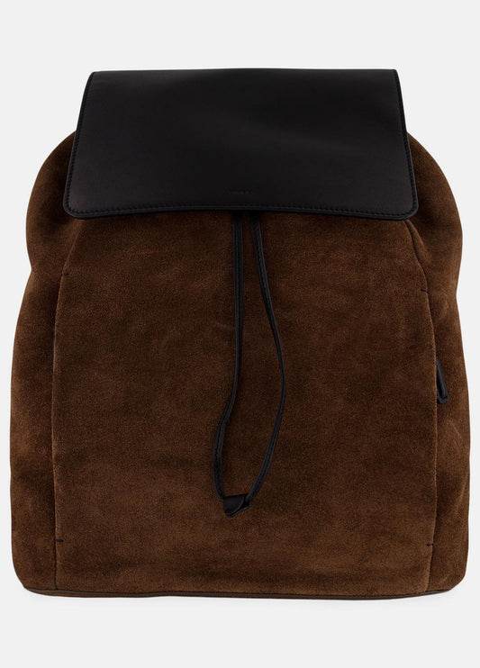 VINCE Drayton Suede Flap Backpack in Bags