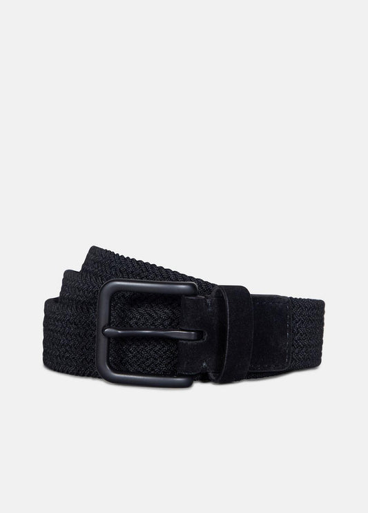 VINCE Men's 32mm Stretch-Woven Belt in Belts