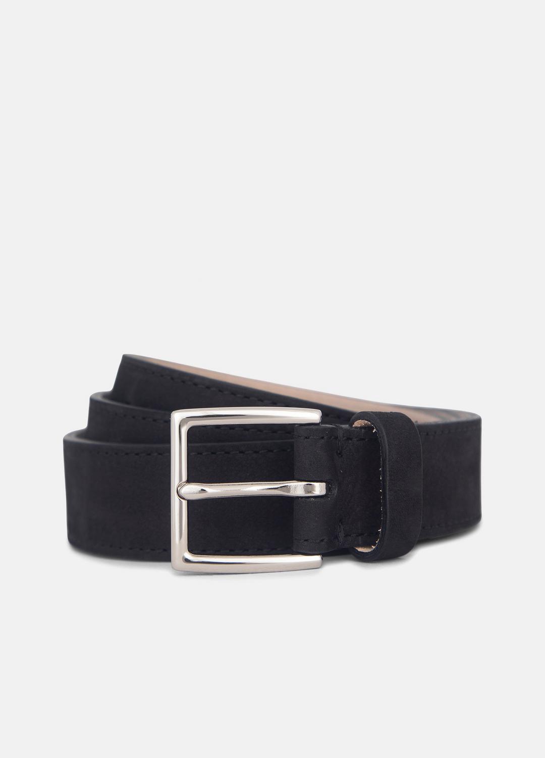 VINCE Men's 32mm Nubuck Leather Belt in Belts